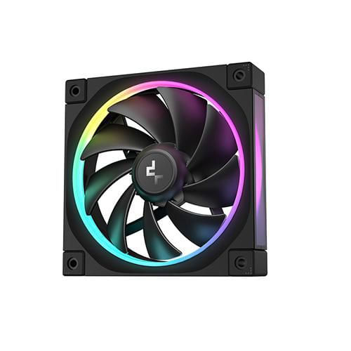 Ventilador Deepcool Fl12 negro rgb 120mm