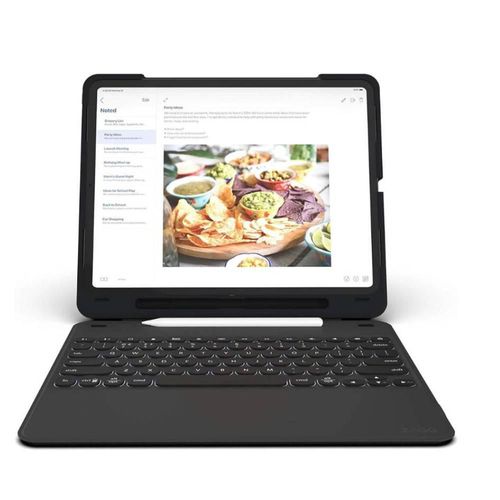 Teclado Slim Book Go para iPad Pro 12.9'' (3a Gen) Zagg color negro
