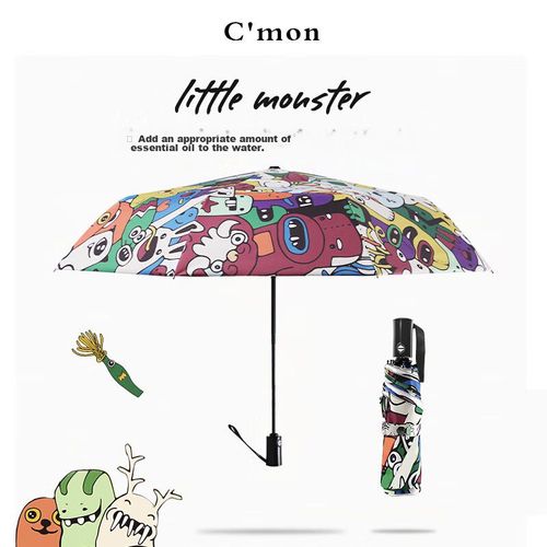 Paraguas C'mon Automático Monstruos
