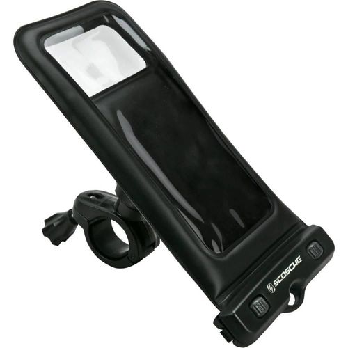 Soporte de celular impermeable Scosche para motocicleta negro