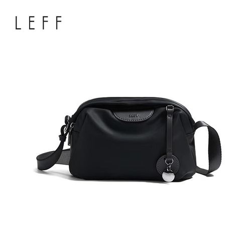 Bolsa Cruzada Leif de Nylon gris para mujer