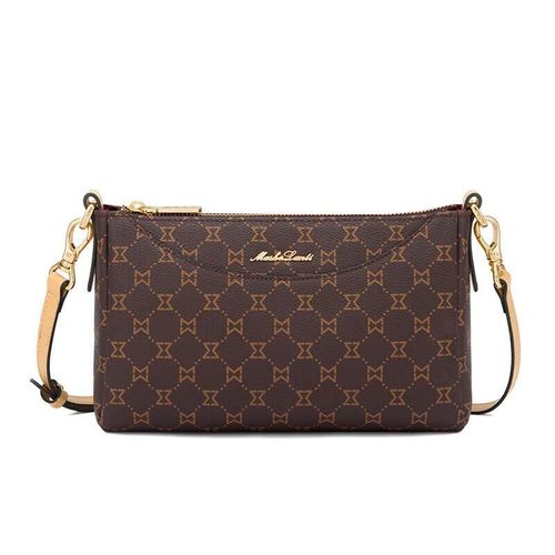 Bolso Cruzado MashaLanti Marrón Oscuro para mujer