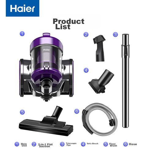 Aspiradora Haier Modelo Hzw1207Z Motor De 1200W