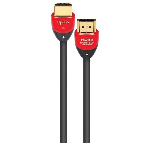 Cable HDMI a HDMI ET-3 PipeLine 1.2m high speed full HD color negro