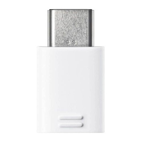 Adaptador de cable Micro USB a USB Tipo C Samsung color blanco