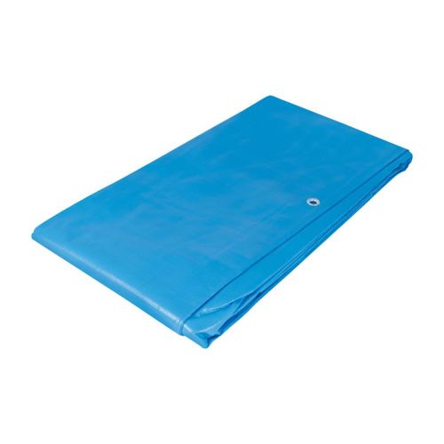 Lona de polietileno reforzada 4x6 m azul