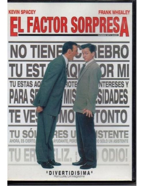 El factor sorpresa 1994 película en DVD
