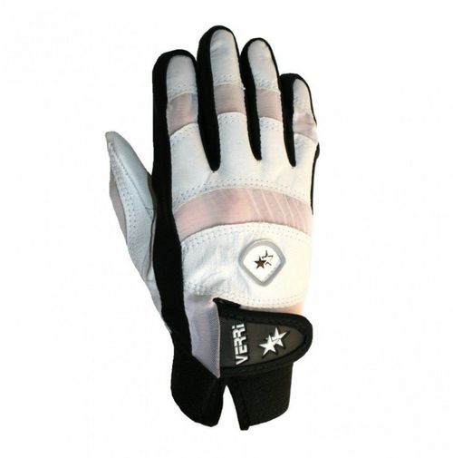 Guantes de Raquetbol o Racquetball Verri Mano Derecha color Blanco