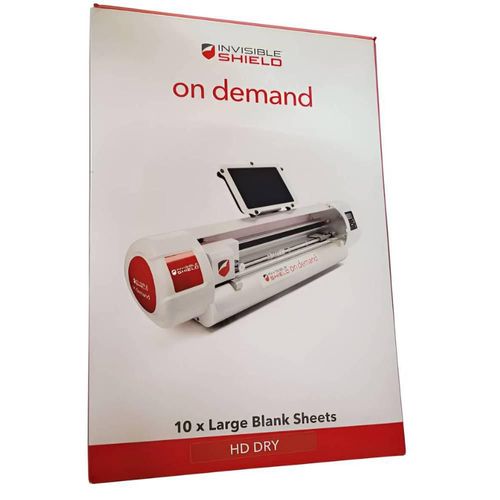 Pliego de mica para celular Zagg grande para maquina cortadora 10 piezas