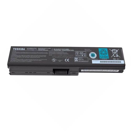 Batería TOSHIBA modelo No. PA5109 DC 11.1V 4400MAH 49 W negra