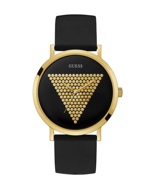 Reloj Guess Imprint para Caballero Negro/Oro