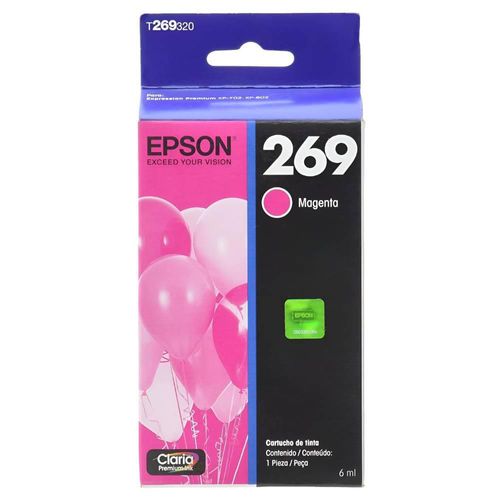 Cartucho de Tinta EPSON 269 Color Magenta T269320-AL 6 ml 1 pieza