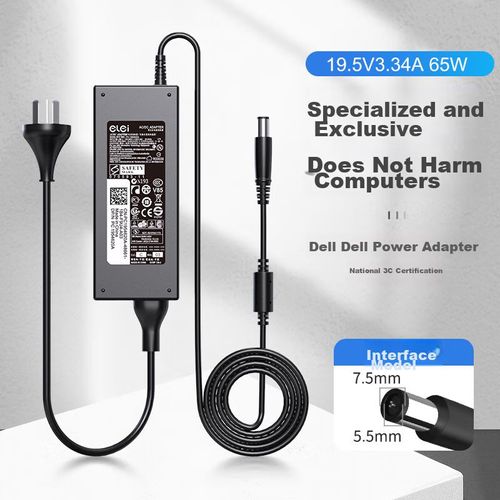 Cargador Universal e-elei Dell 19.5V 3.34A Pin Grande