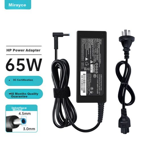 Cargador HP MRYC 65W 19.5V 3.33A para Pavilion 15/Envy 14 Azul