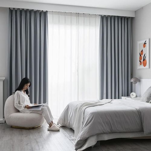 Cortina MINGJU 200cm x 270cm Poliéster