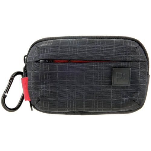 Estuche chico compacto para cámara DSLR Platinum de nailon color gris