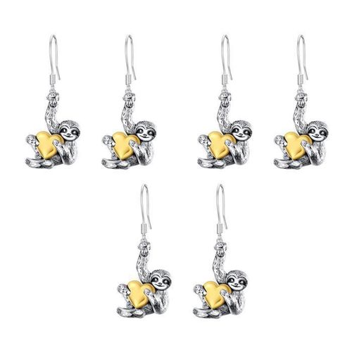 Aretes de Perezoso MXTLV-003