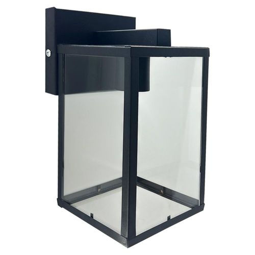 Lampara De Pared Luz Ideal Farol Vitrin Negro.