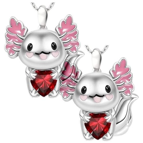 Cadenas con Dije AxolotlNeck08 MXCXK-002 Collares con Axolote