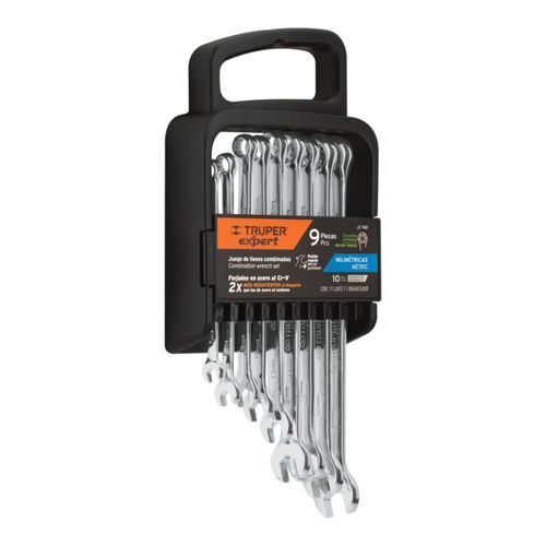 Juego de 9 llaves combinadas mm Truper