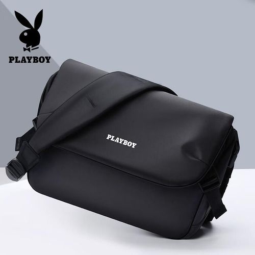 Bolsa Crossbody PLAYBOY Negro Para Hombre