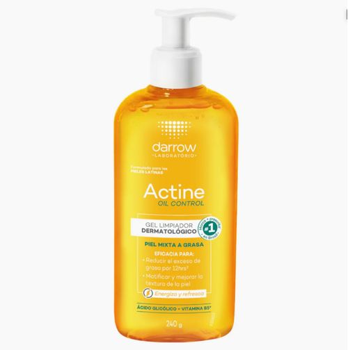 Darrow Actine Oil Control Gel Limpiador 240g