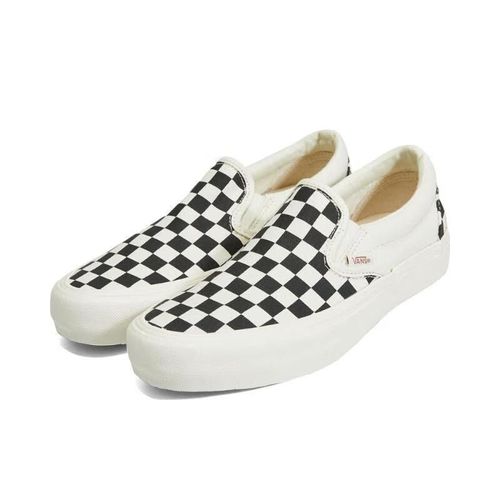 Tenis VANS Slip-On VR3 Clásico Blanco/Negro Talla 24.5
