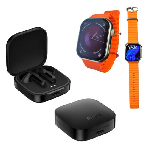 Xiaomi Redmi Buds 6 Active + Smartwatch ELIBOM As9