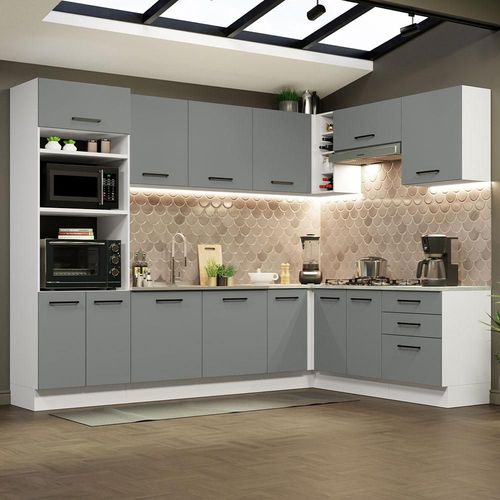 Cocina Integral Completa Modular Madesa Agata 479cm BG 01