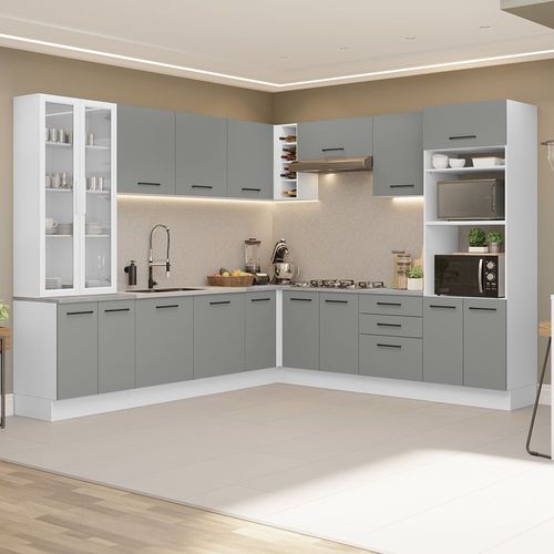 Cocina Integral Completa Modular Madesa Agata 549cm BG 01