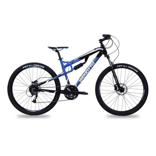 Bicicleta BENOTTO Montaña DS-900 R27.5 27V. Hombre Shimano Altus Frenos Doble Disco Hidraulico Aluminio Azul/Negro Talla:SM