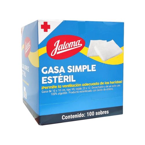 GASA SIMPLE ESTERIL JALOMA 100 SOBRES