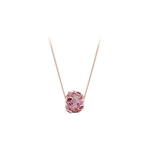 Collar PANDORA Rose en aleación de cobre y plata esterlina rosa para mujer