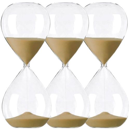 Reloj de Arena Decoración GlassWaveBrown MXGWN-003 Relojes de Arena