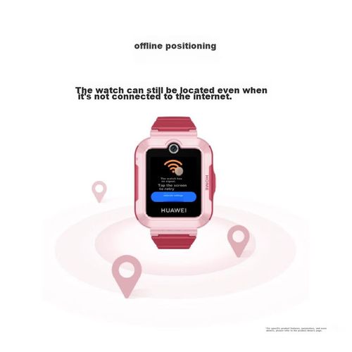 Reloj Infantil HUAWEI 5 Edición Vitalidad Rojo Coral con Llamadas y Posicionamiento