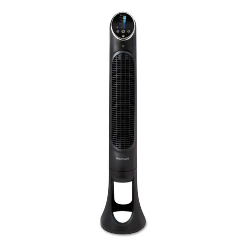 Ventilador de torre Honeywell HYF260B turbo estructura color negro 60 Hz 127V 5 Velocidades Reacondicionado