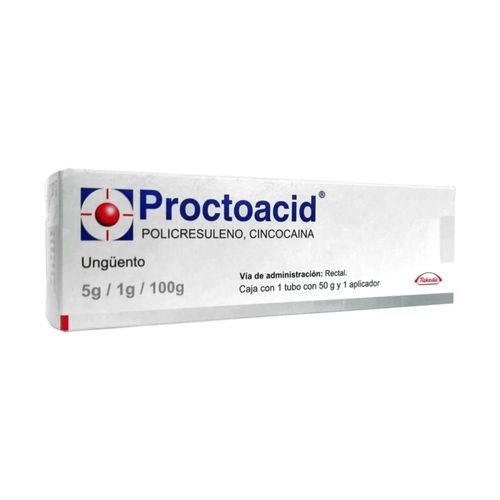 PROCTOACID ÜNGUENTO 5G/1G/100G
