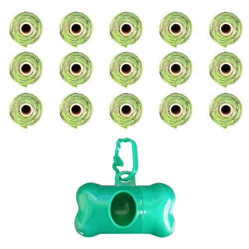 Bolsas Bio Excremento Perros Doggy Bags 225pz + Dispensador