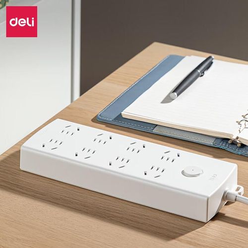 Multicontacto Deli LX126 8 Puertos 5m