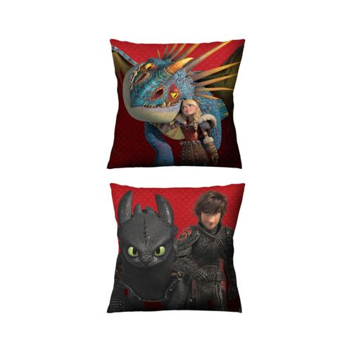 Cojín Reversible Dragón Feroz