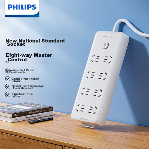 Multicontacto 8 Salidas AC Philips 2184WP