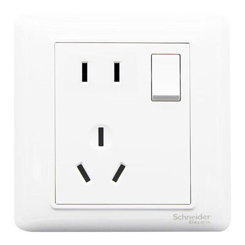Enchufe Tipo 86 Schneider Electric Ruiyi Interruptor Blanco