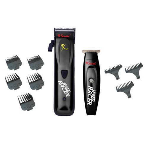 Combo Inalámbrico Profesional Maquina De Corte y Trimmer HC80188 Sensei
