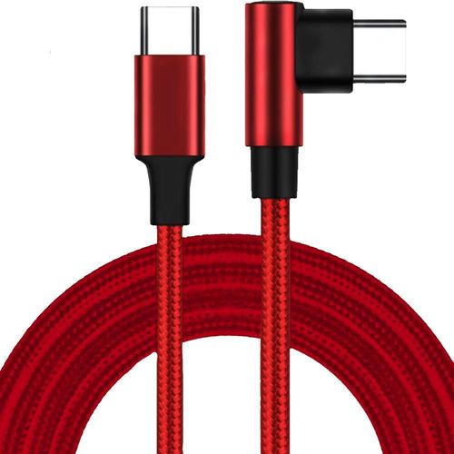 Cable USB-C Carga Rápida FusionRed2LI MXKRR-001 Cable de transferencia USB-C 90°