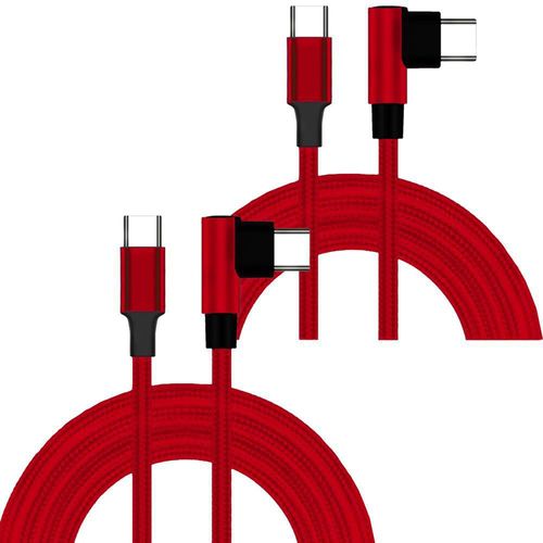 Cable USB-C Carga Rápida FusionRed2LI MXKRR-002 Cable de transferencia USB-C 90°