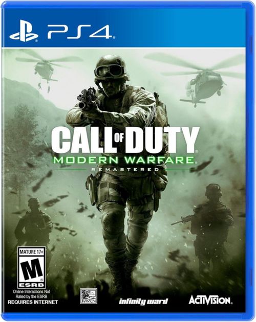CALL OF DUTY MODERN WARFARE REMASTERED PS4