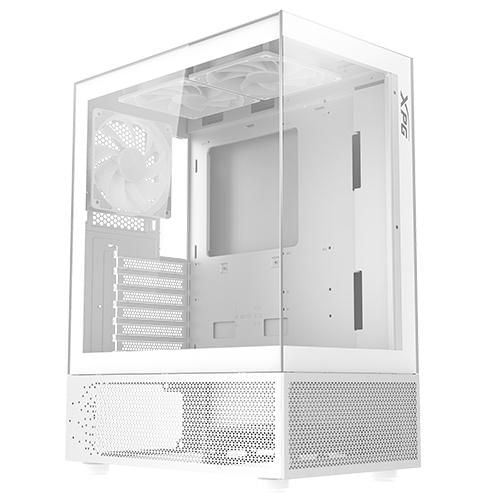 Gabinete Adata Xpg Invader X Mini Blanco Argb Atx S/Fuente Cristal Invaderxminimt-Whcww