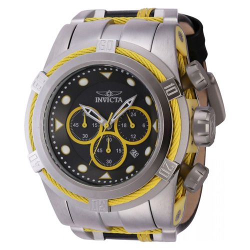 Reloj Invicta 43791  Hombres Amarillo, Negro, Acero