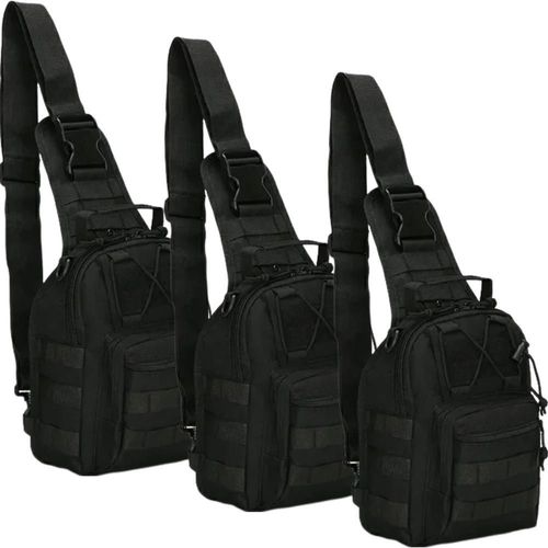 Mochila táctica militar UrbanBackBlack MXUBA-003 Bolso de combate táctico