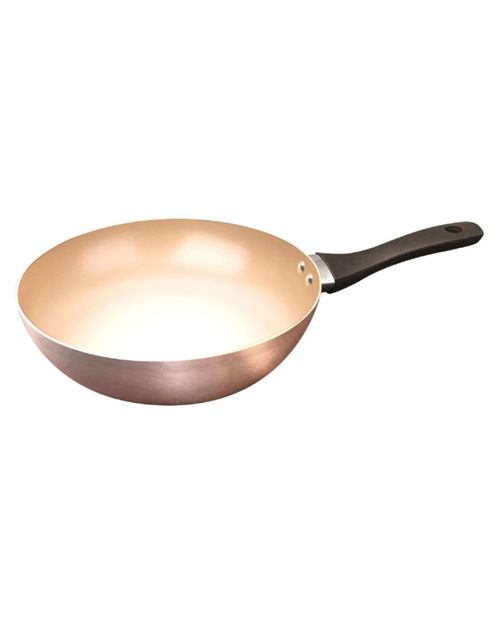 Sartén Wok 28 Cm Triple Capa Antiadherente Cerámico Hudson